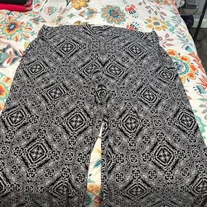 Cato Monochrome Geometric Print Trousers